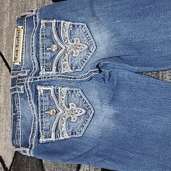 ROCK REVIVAL SHAYLEE RHINESTONES EASY-FIT SKINNY DENIM JEAN - Picture 13 of 16